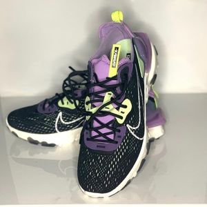 Nike React Vision Black/Purple Brand New With Box